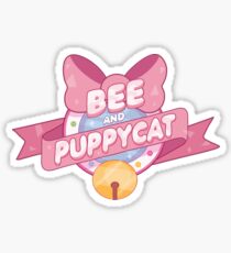 Bee and Puppycat Logo Sticker