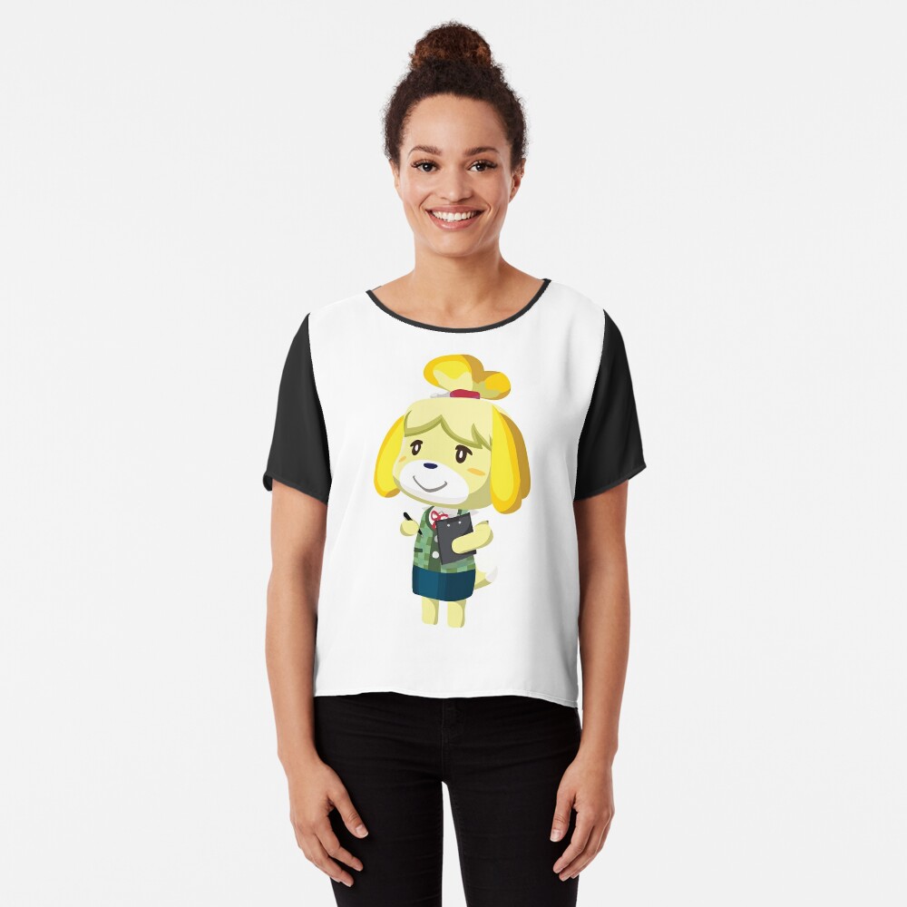 Download "Isabelle Animal Crossing New Leaf Vector Print" T-shirt by niymi | Redbubble