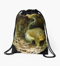 Hello Human Drawstring Bag