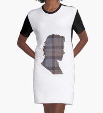 Fraser Tartan Silhouette T-Shirt Kleid