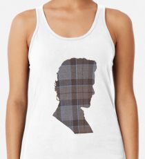 Fraser Tartan Silhouette Tanktop für Frauen