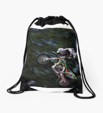Kiss Of Death Drawstring Bag