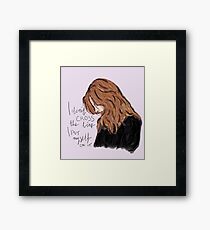 Kate Beckett Framed Print