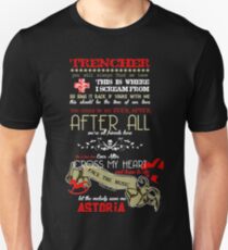 Marianas Trench Tour Shirt Mock (Transparent) Unisex T-Shirt