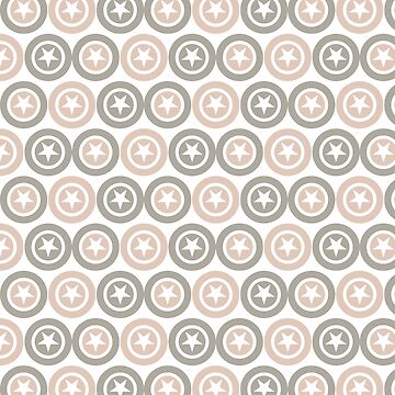 Artwork thumbnail, A Simple Colorful  seamless pattern with stars  by vectormarketnet