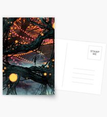 Flat Tire In Oblivion Postcards