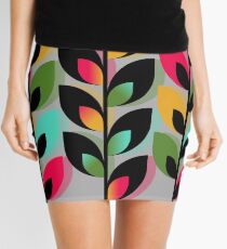Joyful Plants III Mini Skirt