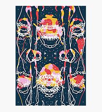 Abstract Faces Photographic Print