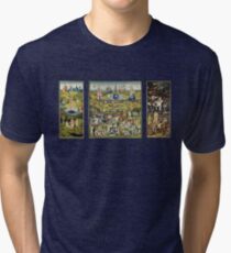 The Garden Of Earthly Delights Tri-blend T-Shirt