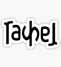 Rachel Name: Stickers | Redbubble