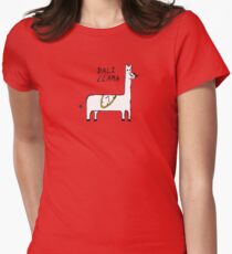Dali Llama Women's Fitted T-Shirt