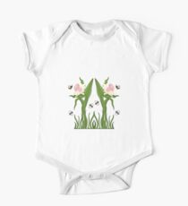 Buzzed Daffodils One Piece - Short Sleeve