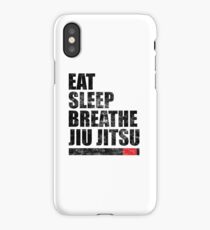 Eat Sleep Breathe Jiu Jitsu iPhone Case