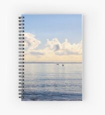 Blue Skies Spiral Notebook