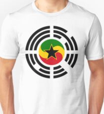 Korean Ghanaian Multinational Patriot Flag Series Slim Fit T-Shirt