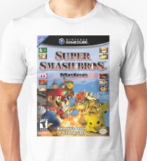 Camiseta unisex super smash brothers melee