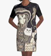 The Oracle Graphic T-Shirt Dress
