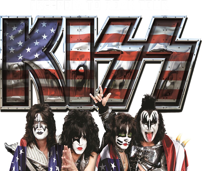 Kiss Band Stickers Redbubble