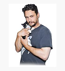 James Franco's Cat Photographic Print