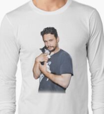 Camiseta de manga larga El gato de James Franco