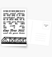 THERE IS ONLY ONE TREE HILL Postcards