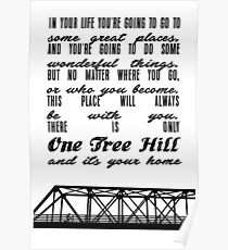 THERE IS ONLY ONE TREE HILL Poster