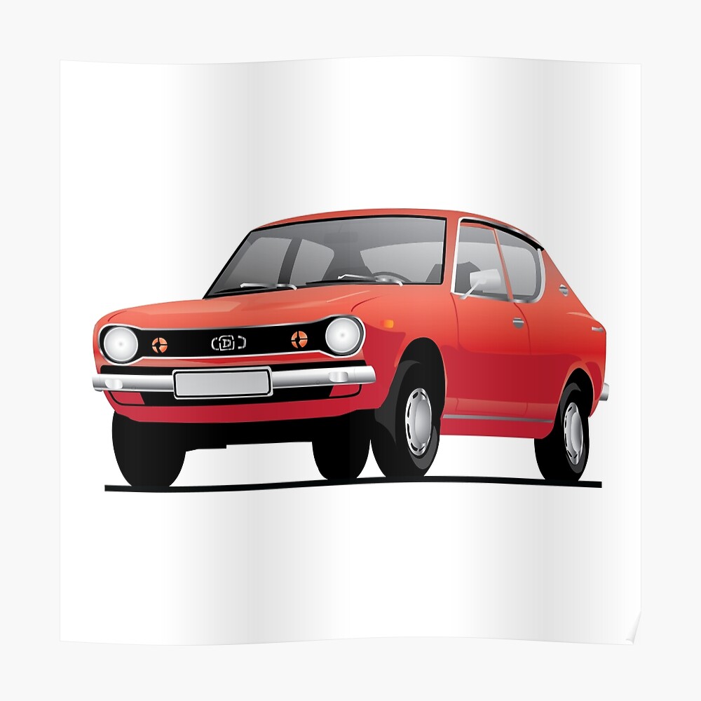 Datsun 100a из бумаги