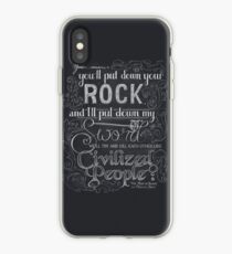 Zivilisierte Menschen iPhone-Hülle & Cover