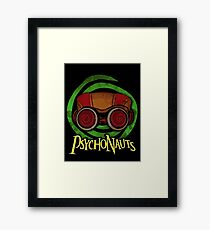 PSYCHONAUTS RAZ (GREEN) Framed Print