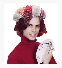 Matthew Gray Gubler Photographic Print