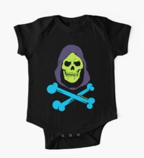 Skeletors Knochen Baby Body Kurzarm