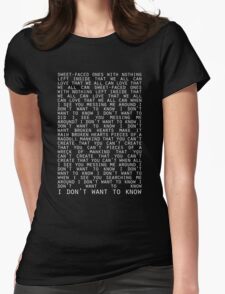 radiohead t shirt women