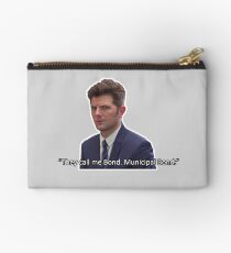 Ben Wyatt - Municipal Bond Studio Pouch
