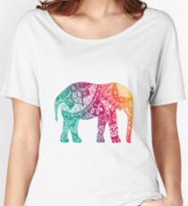 Warm Elephant Women's Relaxed Fit T-Shirt