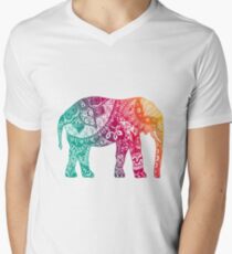 Warm Elephant Men's V-Neck T-Shirt
