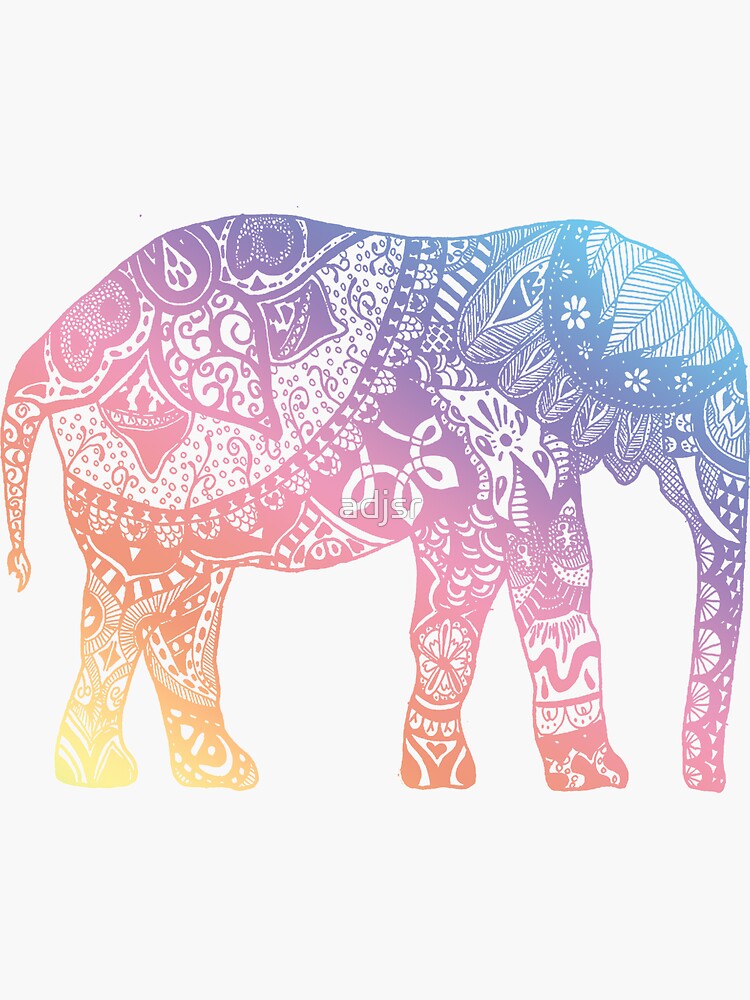 « Éléphant pastel » par adjsr