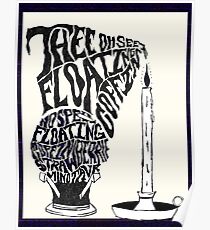 Thee oh Sees-floating coffin poster! Poster