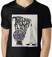 Thee oh Sees-floating coffin poster! Men's V-Neck T-Shirt