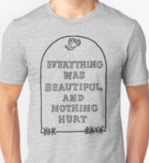Schlachthof Fünf - Alles war schön und nichts verletzt Slim Fit T-Shirt