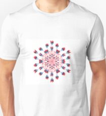Red Kaleidoscope Merchandise Unisex T-Shirt