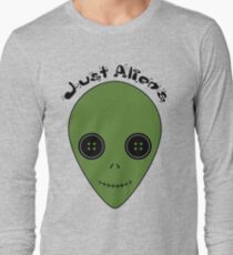 Just Aliens Long Sleeve T-Shirt