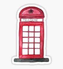 Telephone Booth Sticker