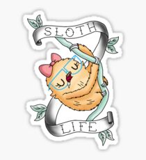 Slothilda Sloth - Sloth Life Sticker