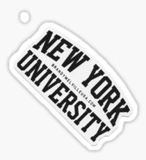 NEW YORK UNIVERSITY BRANDY MELVILLE Sticker