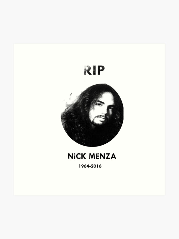 Nick Menza Art Print - 