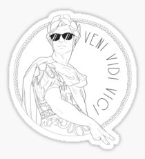 Veni Vidi Vici Sticker