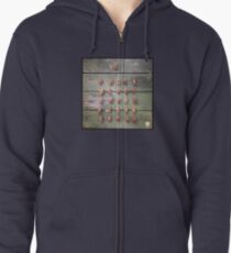 Cicada Shells Zipped Hoodie