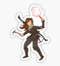 pixel raider Sticker