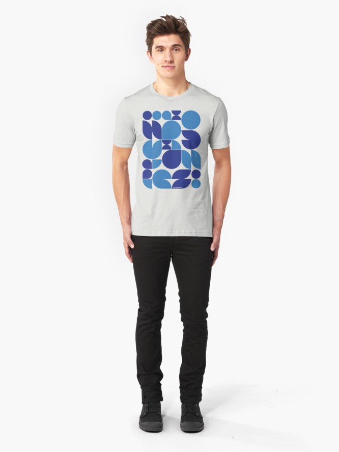 Alternate view of Expressions #01 Slim Fit T-Shirt