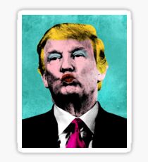 Trump Warhol Sticker